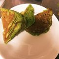 chamamaz's cooksnap of when they made 朝食に！卵不使用☆ほうれん草ホットケーキ.