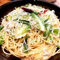 ひでしやま48's cooksnap of when they made キャベツとしらすのペペロンチーノ.