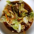 香都宮's cooksnap of when they made 牛肉もやしキャベツ玉ねぎ焼肉のたれ炒め.