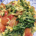 しゅんのま's cooksnap of when they made （簡単）豆苗とトマトのにんにく炒め.