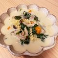 こむぎ＊＊'s cooksnap of when they made ほうれん草ときのこのマカロニミルクスープ.