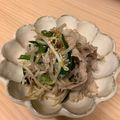 こむぎ＊＊'s cooksnap of when they made 簡単節約おかず♡豚ニラもやし炒め.