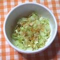 おーぐろ's cooksnap of when they made キャベツと桜えびのサラダ.