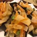 ピニ花's cooksnap of when they made 節約 簡単 散らばらないかき揚げ♡.
