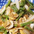 エスペロス's cooksnap of when they made ホタテといんげんのオイスター炒め.