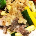 motchママ's cooksnap of when they made 大根おろしon♪簡単ズッキーニの豚肉巻き.