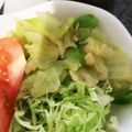 ユーロン's cooksnap of when they made 春キャベツの塩ナムル.