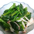 ちゃこちゃぁ's cooksnap of when they made ほうれん草とカニカマのナムル.