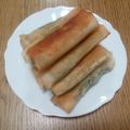 ポニーリボン's cooksnap of when they made ♡チーズ・長芋・大葉春巻き♡.