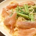 graph24's cooksnap of when they made アスパラと生ハムのパスタ.
