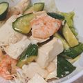 稲沢ゆり's cooksnap of when they made 叩きキュウリと豆腐のユッケだれ✿.