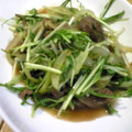 ～☆マーガレット☆～'s cooksnap of when they made 牛肉と水菜の炒め物.