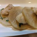 あゆたっくん's cooksnap of when they made フライパンで柔らか鶏胸肉と大根の重ね煮♪.