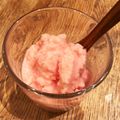 すももの枝's cooksnap of when they made スイカのシャーベットスムージー♪.