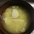 ねーーー's cooksnap of when they made ねぎと里芋の味噌汁。風邪予防！.