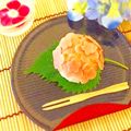 hikarin♪'s cooksnap of when they made なんちゃって和菓子～アジサイおにぎり～.