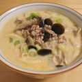 PUGｓ's cooksnap of when they made あったかやさしい味の豆乳うどん.