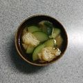 やまひろたい☆'s cooksnap of when they made ズッキーニのお味噌汁.