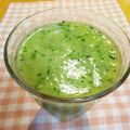 しましま＊ここあ's cooksnap of when they made 小松菜キウイバナナグリーンスムージー.