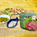 komutatata's cooksnap of when they made きゅうりと海老のマヨサラダ.