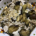 なみか☆'s cooksnap of when they made 茄子とエノキの玉子とじ.