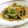あっこ姉's cooksnap of when they made 空芯菜と豚バラのオイスターソース炒め.