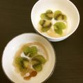 ☆こまっと☆'s cooksnap of when they made ヨーグルトアート☆幸せの四つ葉クローバー.