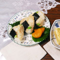 クックHG9V8Y☆'s cooksnap of when they made 明太子と枝豆のマヨ醤油おにぎり.