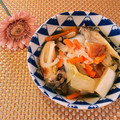PACAKO★'s cooksnap of when they made リメイク★白菜とさつま揚げのさっと煮♪.