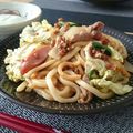 あず7225's cooksnap of when they made ランチにも♪簡単！金山寺味噌の焼きうどん.