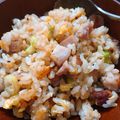 まいまい0920's cooksnap of when they made ラードを使った本格炒飯.