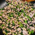 ﾅﾅﾅ's cooksnap of when they made 【山うどレシピ・葉】うど豚塩そぼろ炒め.