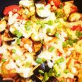 ♡さやすけ♡'s cooksnap of when they made ナスとトマトのチーズ焼き.