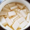 byたまき's cooksnap of when they made 角切り大根の甘酢漬け(치킨무).