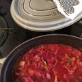 りーそー's cooksnap of when they made ロシアの家庭料理 ボルシチ♪.
