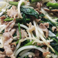 えくぼ母さん's cooksnap of when they made 空芯菜（えんさい）の中華炒め.