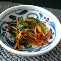 あず7225's cooksnap of when they made 10分✿料理屋さんのおかひじき金平✿.