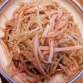 itushiki's cooksnap of when they made もやしサラダ.