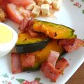 ☆ばた〜すこっち☆'s cooksnap of when they made かぼちゃとベーコンの炒め物♡お弁当に♡.