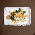 shoko_3104's cooksnap of when they made モヤシと胡瓜とササミで！棒棒鶏風サラダ.