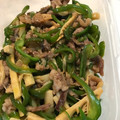 yuimiyuママ's cooksnap of when they made 超簡単♡たけのこを使った青椒肉絲.