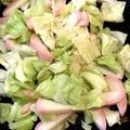 youshizu's cooksnap of when they made キャベツとかまぼこ炒め.