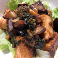 にーな✲'s cooksnap of when they made 厚揚げとなすの油淋鶏.