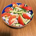 まめかめこ's cooksnap of when they made きゅうりと大根とツナのさっぱり和え.