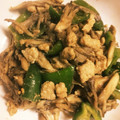 ＊にょにょん＊'s cooksnap of when they made マイタケとピーマンとひき肉の味噌炒め.