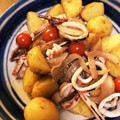 yuk1yukiki's cooksnap of when they made いかとじゃがいものバターしょう油炒め.
