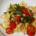 づぃんこ's cooksnap of when they made いわしとトマトの紫蘇香るペペロンチーノ.