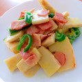 ☆３匹の子ぶた☆'s cooksnap of when they made 5分で簡単♪旬たけのこのカレーマヨ炒め.