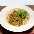 mnm813's cooksnap of when they made ★豆乳で美肌！絡めて食べる坦々うどん★.