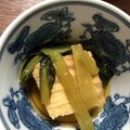 クックRPIZXH☆'s cooksnap of when they made 小松菜と厚揚げの煮びたし.